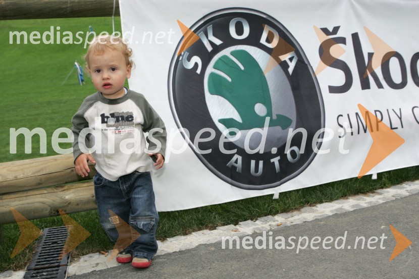 Najmlajši Škodin manekenRALLY, 3.Škoda rally Maribor