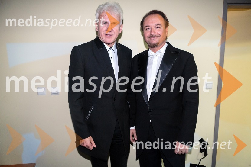  Andrej Šifrer, glasbenik;  Patrik Greblo, dirigentNoč Modrijanov 2014