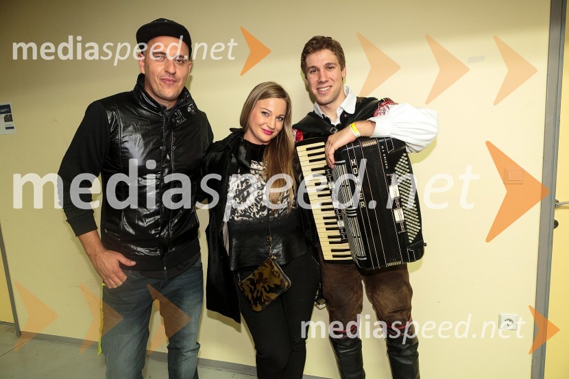  Boštjan Čukur, raper, 6 Pack Čukur;  Nika Marolt, krznarka;  Sašo  Avsenik, glasbenikNoč Modrijanov 2014