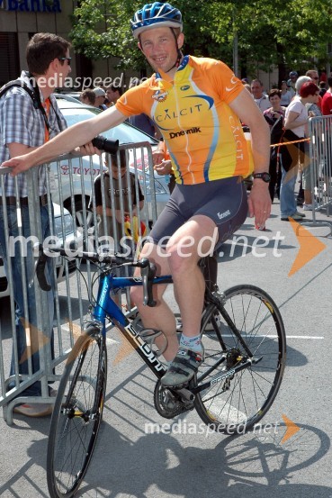 Metod Močnik, novinar40. kolesarska dirka za veliko nagrado Kranja