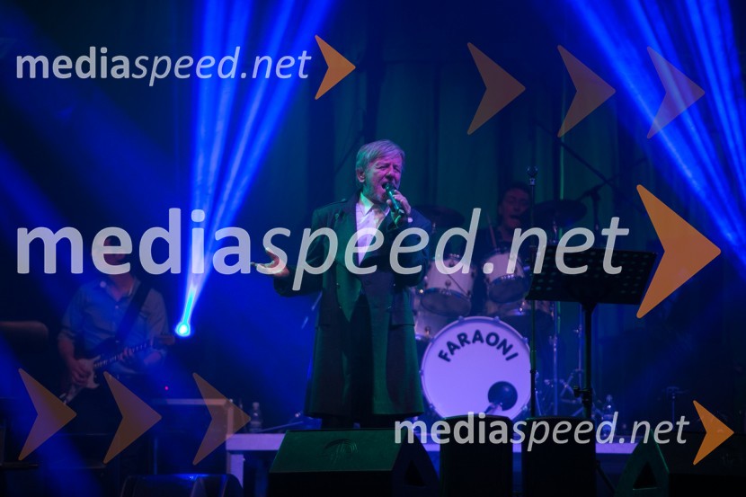  Slavko Ivančić, pevecFaraoni, koncert ob 45. obletnici