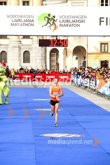  Domen Hafner, tekač (2. mesto, 10 km, moški)Volkswagen 19. Ljubljanski maraton 2014