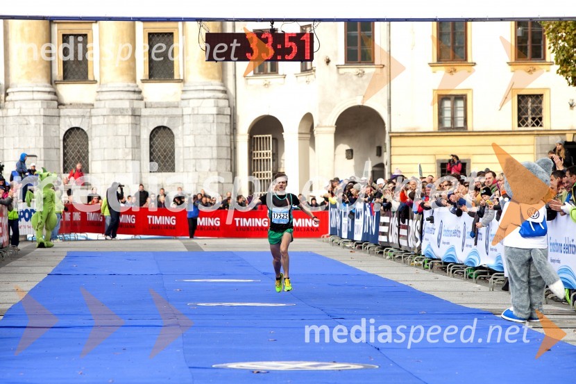  Boštjan Vimpolšek, tekač (3. mesto, 10 km, moški)Volkswagen 19. Ljubljanski maraton 2014