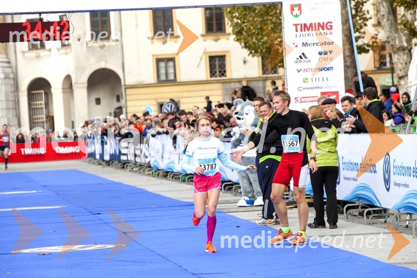  Maruša Mišmaš, tekačica (1. mesto, 10 km, ženske)Volkswagen 19. Ljubljanski maraton 2014