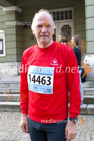 mag. Dušan  Semolič, predsednik ZSSSVolkswagen 19. Ljubljanski maraton 2014