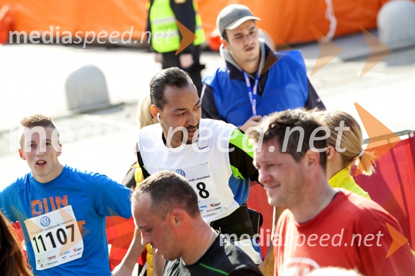  Seku M. Conde, novinar in TV voditeljVolkswagen 19. Ljubljanski maraton 2014