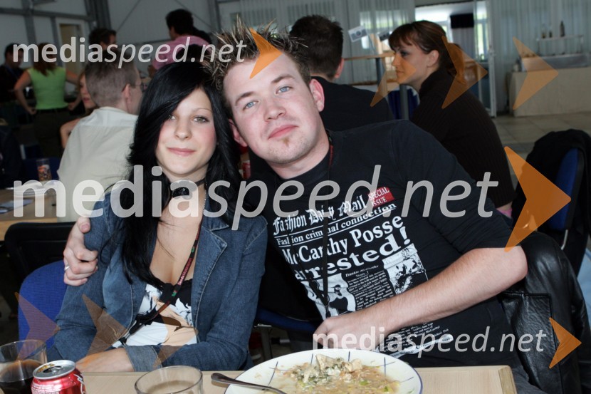 Prva violina simfoničnega orkestra RTV Slovenija, Avstrijec Benjamin Ziervogel in punca JasminRALLY, 3.Škoda rally Maribor