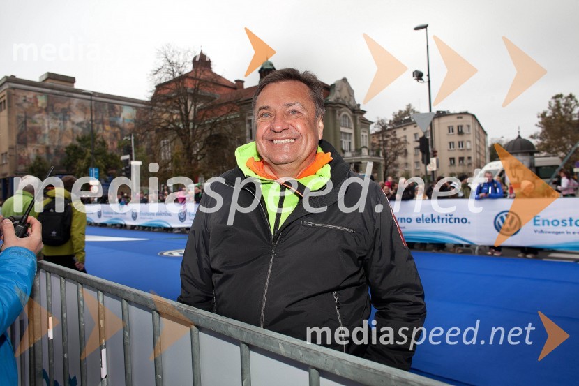  Zoran Janković, župan MOL, predsednik PSVolkswagen 19. Ljubljanski maraton 2014