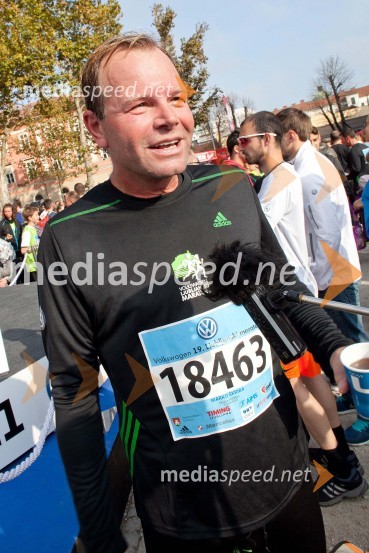  Marko Škriba, direktor znamke Volkswagen pri Porsche Slovenija d.o.o.Volkswagen 19. Ljubljanski maraton 2014