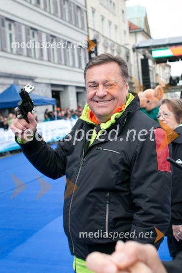  Zoran Janković, župan MOL, predsednik PSVolkswagen 19. Ljubljanski maraton 2014