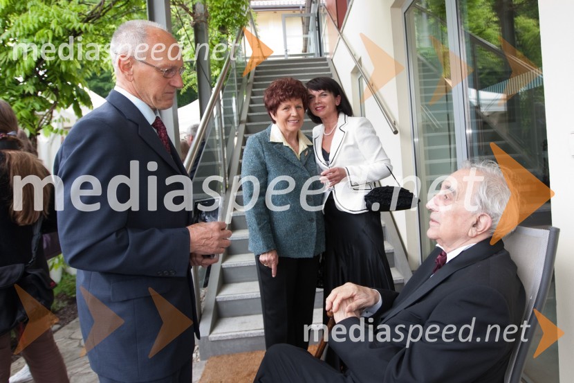 Miro Cerar, nekdanji gimnastičar in predsednik Olimpijske akademije ter ambasador za fair play in Jurij Gustinčič, novinarMiro Cerar praznuje 75. rojstni dan
