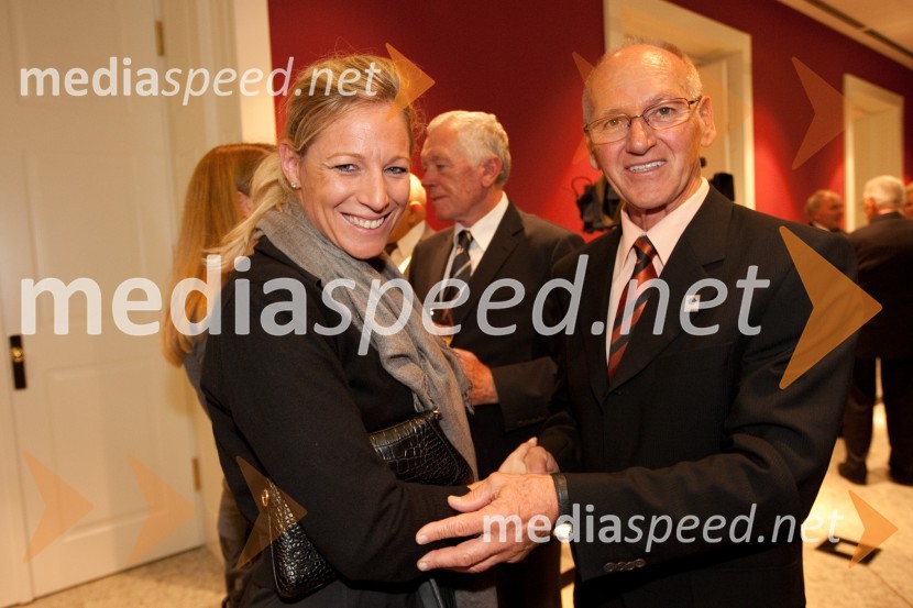  Urška Hrovat, nekdanja smučarka;  Miroslav Cerar, nekdanji gimnastičar Miro Cerar praznuje 75. rojstni dan