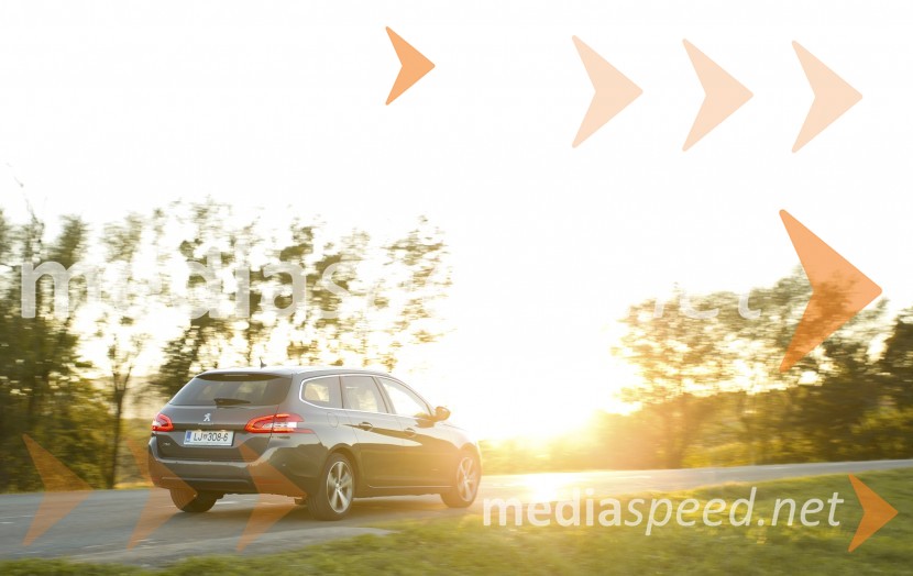 Peugeot 308 SW 1.6 e-HDi 115 AllurePeugeot 308 SW 1.6 e-HDi 115 Allure, mediaspeed test