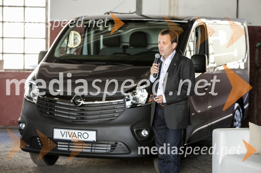  Borut Gazvoda, direktor, Opel SlovenijaNovi Opel Vivaro, slovenska predstavitev
