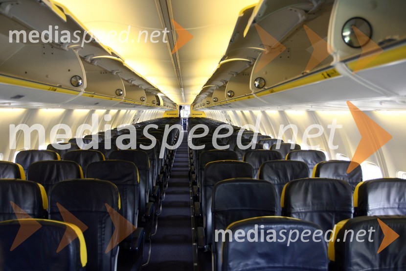 Letalo RyanairPrihod Ryanair-a na mariborsko letališče