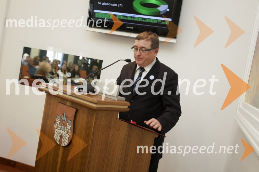 dr. Andrej Fištravec, župan, Mestna občina MariborKonstitutivna seja Mestnega sveta Mestne občine Maribor