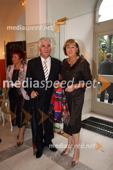 Ludvik Toplak, nekdanji rektor mariborske univerze z ženo Edito Benko ToplakPremiera opere Knez Igor v SNG Maribor