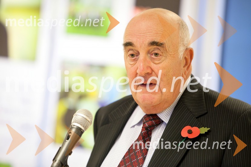  Paul Hibbins, oče ustanovitelja britanske šole Jeremyja HibbinsaBritanska šola v Ljubljani, otvoritev novih prostorov