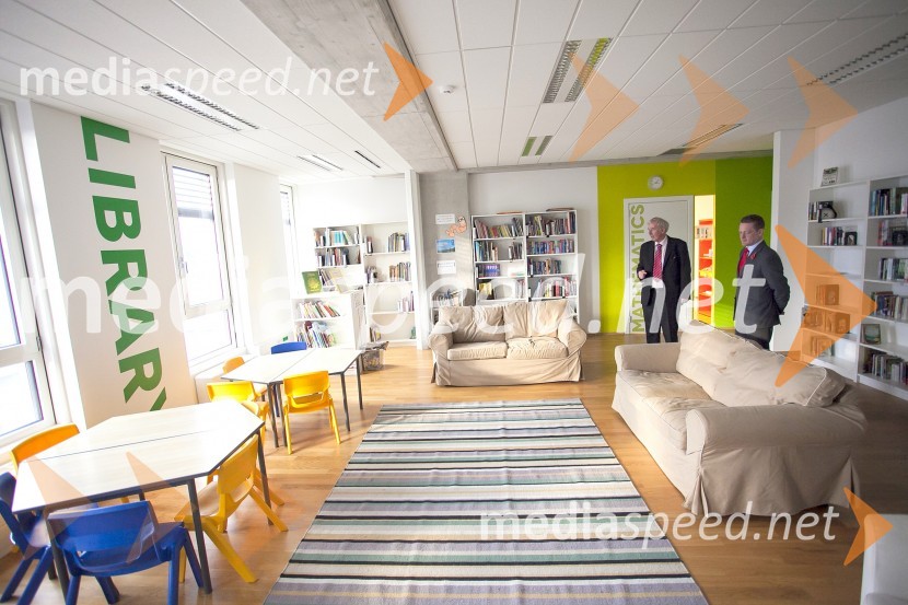 Britanska šola v Ljubljani, otvoritev novih prostorov