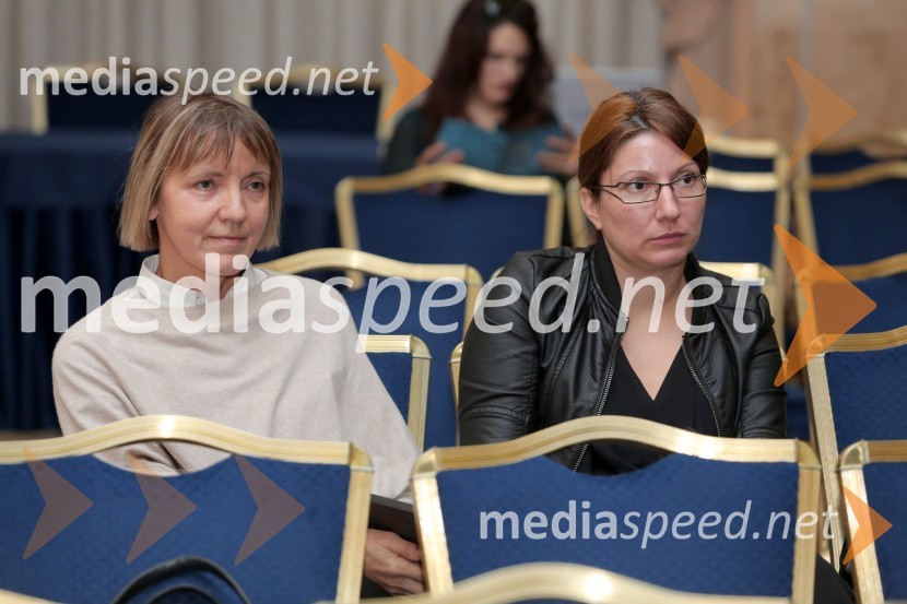  Marijana Jazbec, izvršna direktorica za strateške kadre in korporacijsko kulturo, Mercator;  Urška Ojsteršek, Petrol18. SKOJ 2014, Slovenska konferenca za odnose z javnostmi, 1. dan