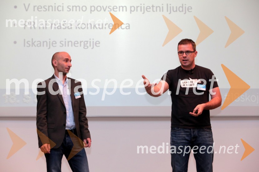  Roni Kordiš, Had;  Denis Oštir, 24ur, Proplus 18. SKOJ 2014, Slovenska konferenca za odnose z javnostmi, 1. dan