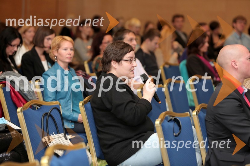  Lavra Munda Slaček, vodja oglaševanja in odnosov z javnostmi KBM Infond18. SKOJ 2014, Slovenska konferenca za odnose z javnostmi, 1. dan