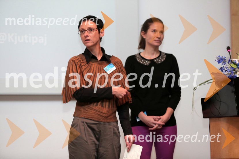  Tamara Valenčič, Si.mobil;  Ana Plut, Si.mobil18. SKOJ 2014, Slovenska konferenca za odnose z javnostmi, 1. dan