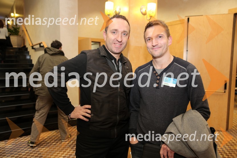  Borut  Cvetko, kreativni direktor Mediaspeed;  Rok Nemec, Pivovarna Laško18. SKOJ 2014, Slovenska konferenca za odnose z javnostmi, 1. dan