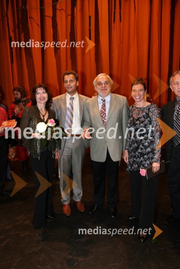 ... Danilo Rošker, direktor SNG Maribor, Plamen Kartaloff, režiser opere Knez Igor in ...Premiera opere Knez Igor v SNG Maribor