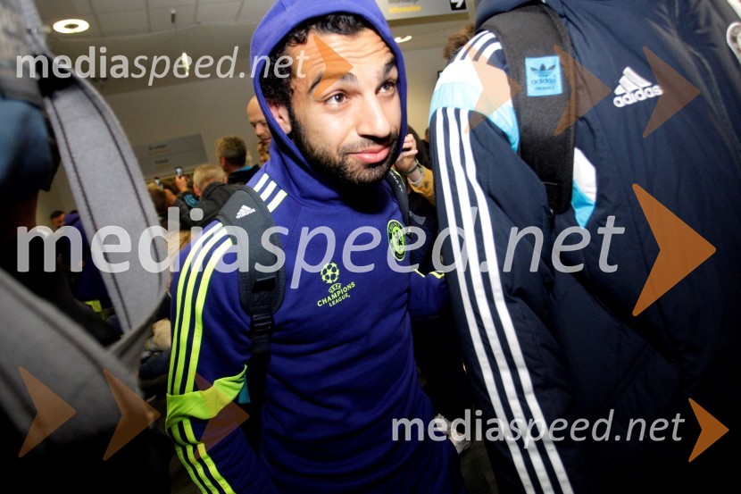 Prihod nogometašev Chelsea v Maribor