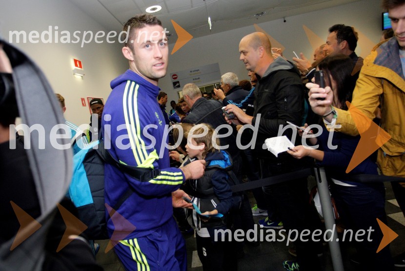  Gary Cahill, nogometaš, ChelseaPrihod nogometašev Chelsea v Maribor