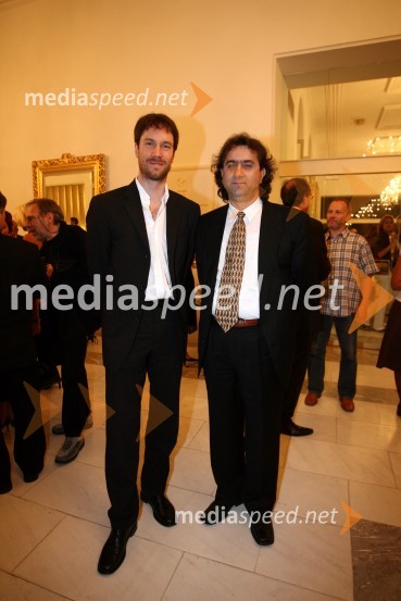 Jaš Otrin, umetniški vodja baleta SNG Opere in baleta Ljubljana in Edi Martinčič, vodja tehnične službe SNG Opere in baleta LjubljanaPremiera opere Knez Igor v SNG Maribor