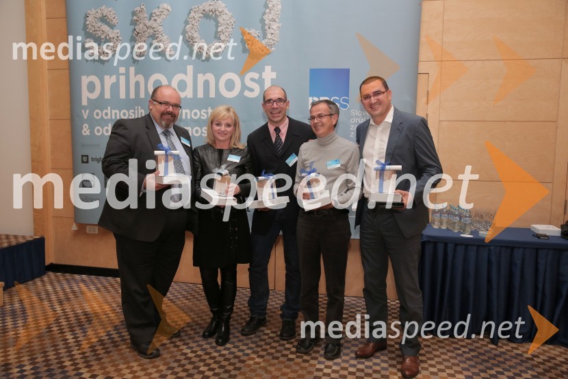  Krunoslav Vidić, predsednik, SEECOM;  ... ;  Miloš Djajić, predsednik, Društvo Srbije za odnose z javnostmi;  Pedja Ašanin Gole, predavatelj, DOBA;  Dragan Močević, direktor agencije Prime Communications18. SKOJ 2014, Slovenska konferenca za odnose z javnostmi, 1. dan