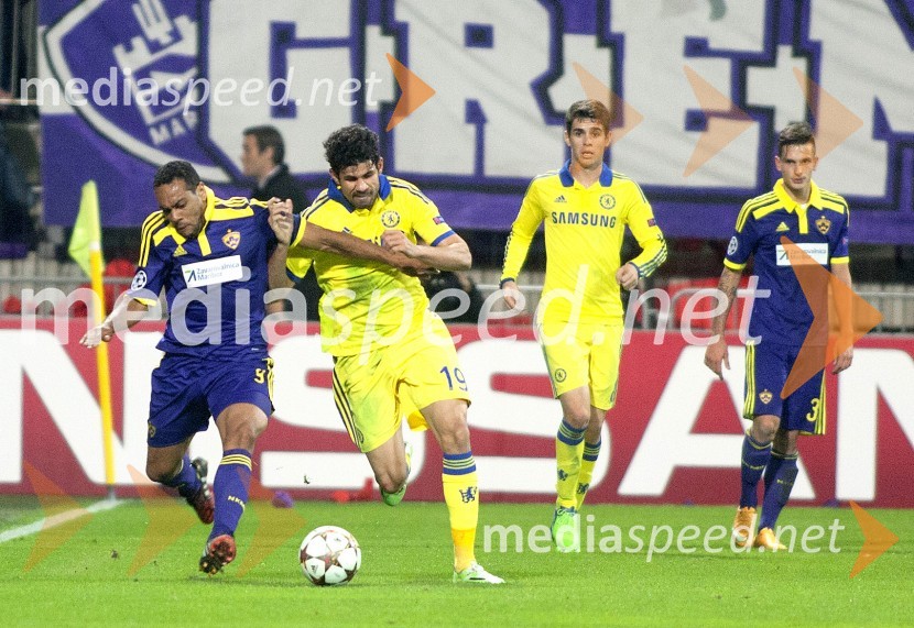  Marcos  Tavares, nogometaš NK Maribor;  Diego Costa, nogometaš, Chelsea FCIzenačenje veliko kot zmaga, NK Maribor izenačeno s FC Chelsea