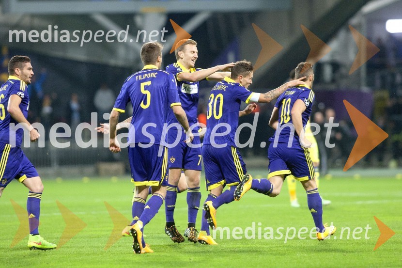  Željko Filipović, nogometaš, NK Maribor;  Aleš Mertelj, nogometaš, NK Maribor;  Petar Stojanović, nogometaš, NK Maribor;  Agim Ibraimi, nogometaš, NK MariborIzenačenje veliko kot zmaga, NK Maribor izenačeno s FC Chelsea