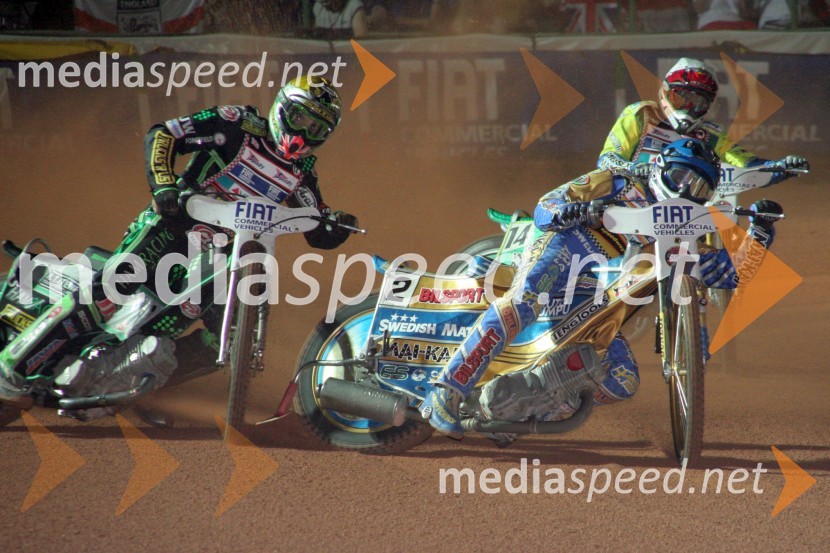 Scott Nicholls, Velika Britanija in Tony Rickardsson, ŠvedskaSPEEDWAY, Speedway Grand Prix - VN Italije 2005 dirka