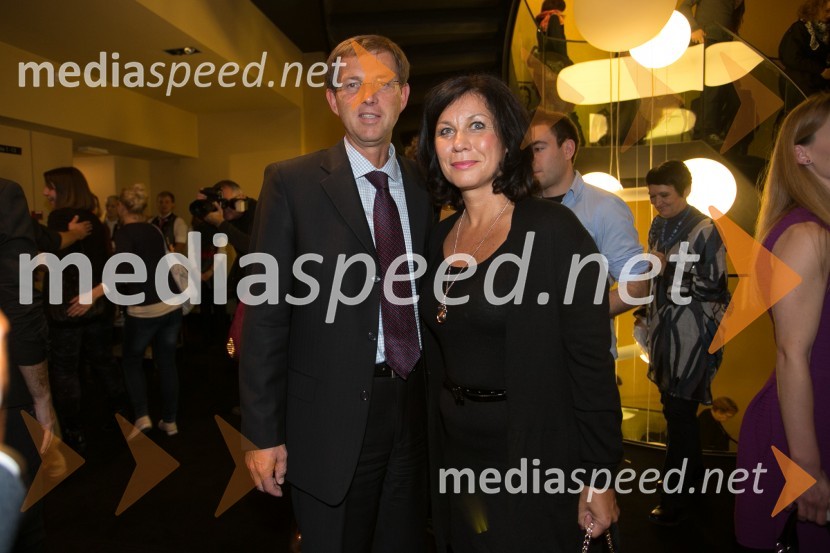 prof. dr. Miro Cerar, predsednik vlade Republike Slovenije;  Vesna ArnšekVeliki Gatsby, premiera predstave