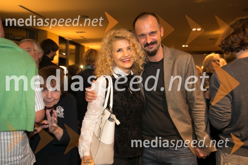  Tanja Dimitrievska, igralka;  Uroš Fürst, igralecVeliki Gatsby, premiera predstave
