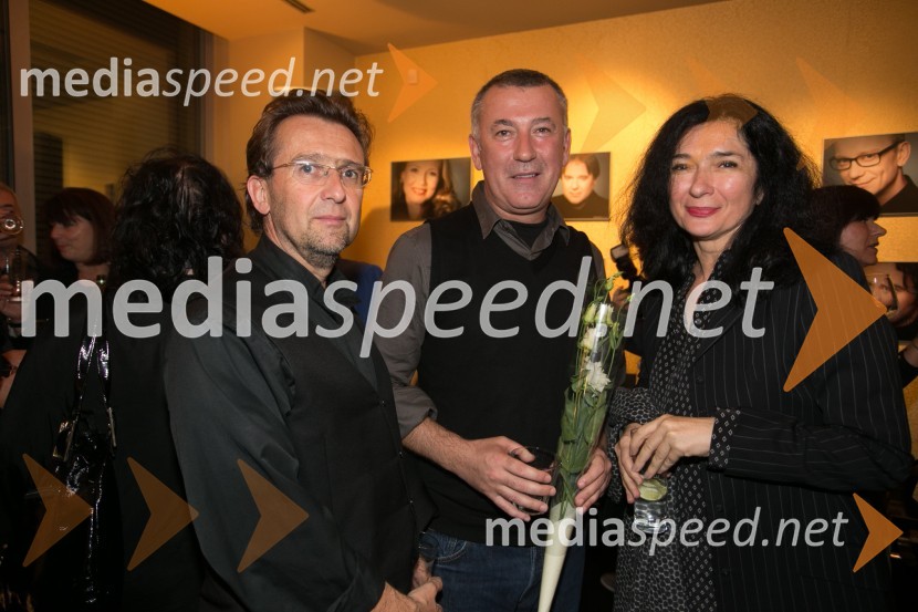  Roman Uranjek, slikar;  Ivica Buljan, režiser;  Zdenka Badovinac, direktorica Moderne galerije in Muzeja za sodobno umetnost MetelkovaVeliki Gatsby, premiera predstave