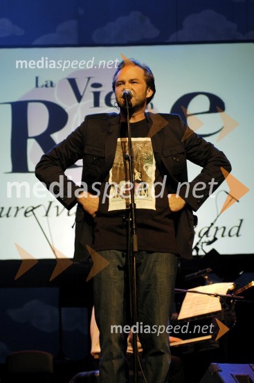 Jure Ivanušič, igralec in glasbenikLA VIE EN ROSE, mednarodni večer šansonov