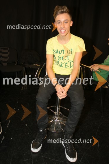  Anej Piletič, BQLSlovenija ima talent 2014, prva polfinalna oddaja