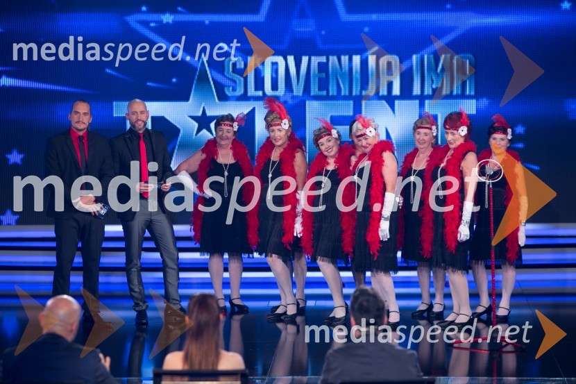 Vid Valič, voditelj; Peter Poles, voditelj; TinceSlovenija ima talent 2014, prva polfinalna oddaja