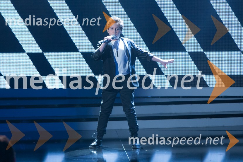  Maks DolinšekSlovenija ima talent 2014, prva polfinalna oddaja