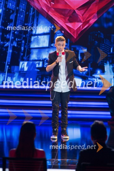  Anej Piletič, BQLSlovenija ima talent 2014, prva polfinalna oddaja