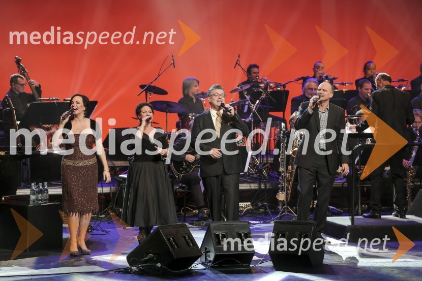 New York Voices in Big Band RTV Slovenija, gala koncert&nbsp;New York Voices, gala koncert vokalne skupine