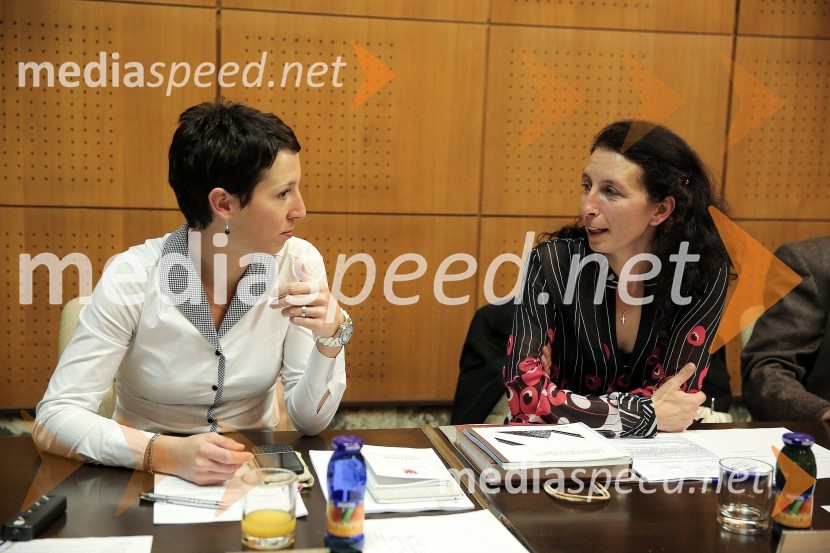  Nina  Langerholc, mestna svetnica MO Kranj, SMC;  Irena  Dolenc, mestna svetnica MO Kranj, NSIMestna občina Kranj, ustanovna seja Mestnega sveta