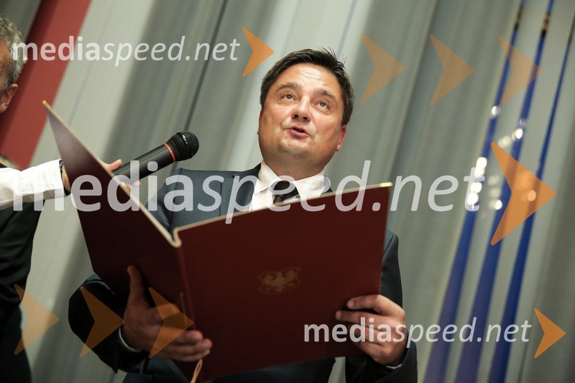  Boštjan Trilar, župan občine KranjMestna občina Kranj, ustanovna seja Mestnega sveta