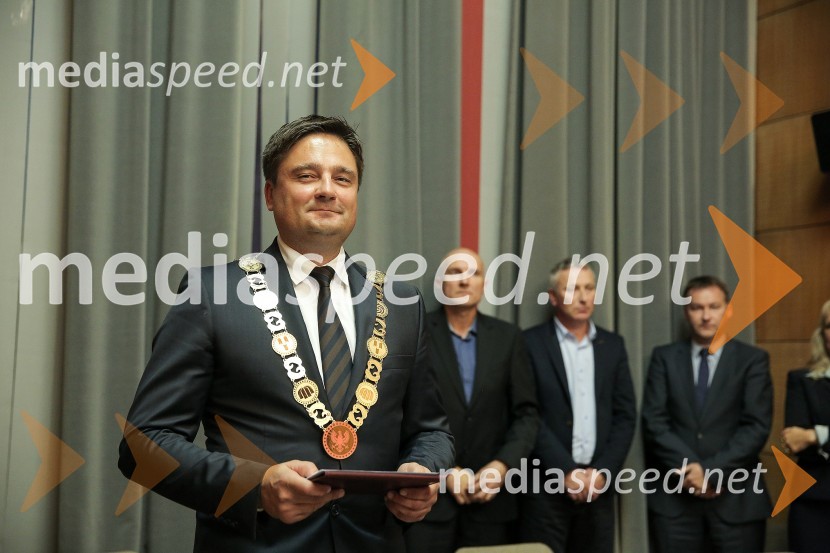  Boštjan Trilar, župan občine KranjMestna občina Kranj, ustanovna seja Mestnega sveta