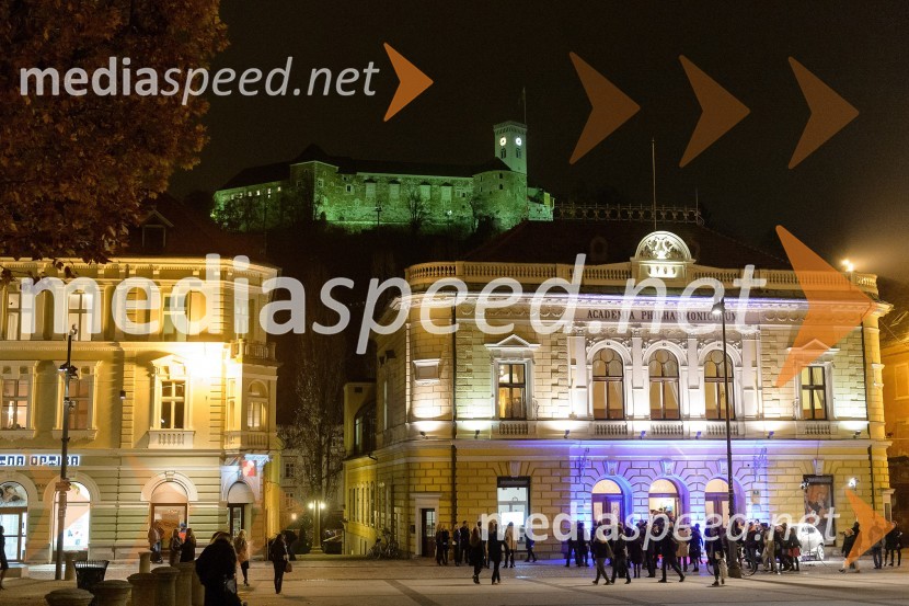 Slovenska filharmonija Ljubljana, Ljubljanski gradPoslovna moda by Trendi, modno-glasbeni dogodek