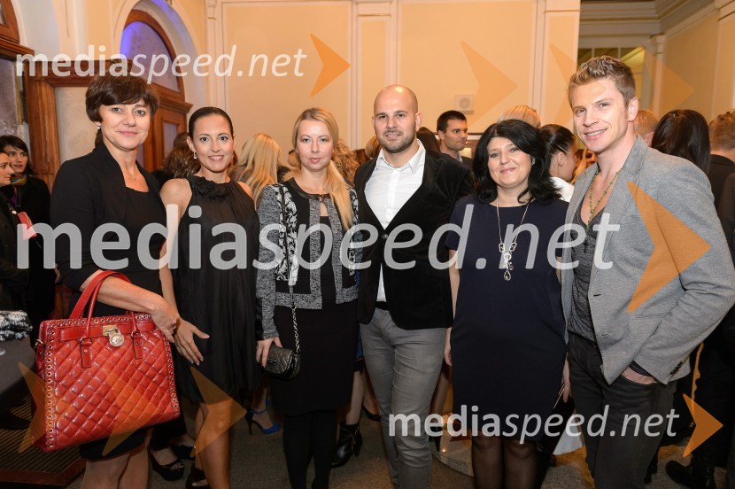  ... ;  ... ;  Mišela  Firšt Vučenović, Kozmetika Afrodita;  ... ;  Judita Železnik, tržno komuniciranje Kozmetike Afrodita;  Erik Ferfolja, maneken, Mister Model ManagementPoslovna moda by Trendi, modno-glasbeni dogodek